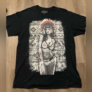 sexy native lady tshirt
